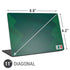 Mexico Soccer Flag Universal Laptop 11in (8.8 x 6.2in) Skin